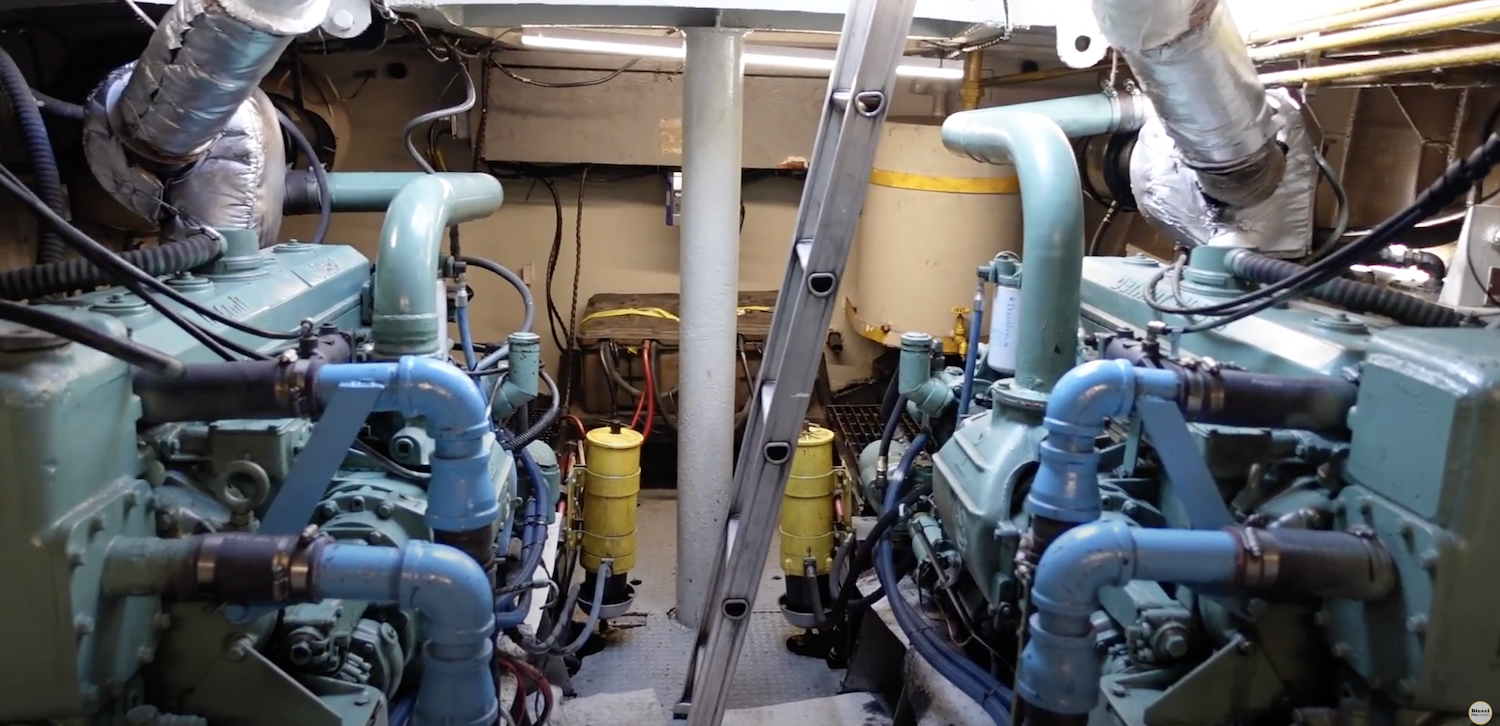 Detroit Diesel 6-71 Marine Diesel Engine